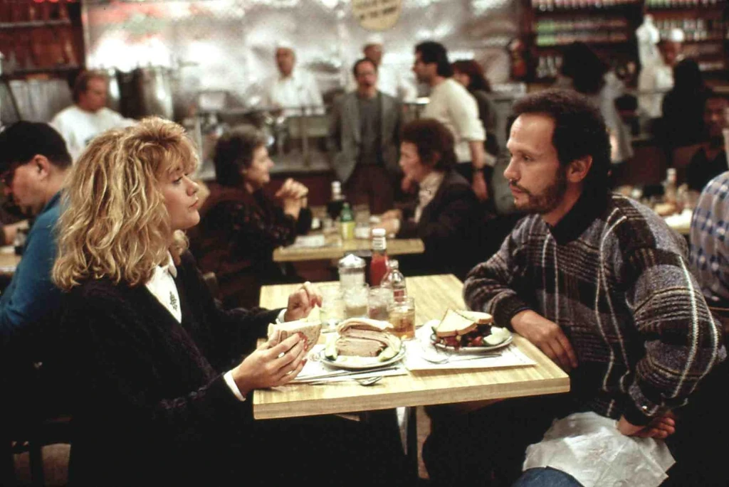 Részlet a Harry és Sally talán leghíresebb jelenetéből (Fotó: Profimedia)