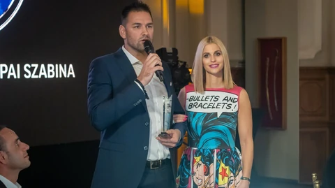 Kucsera Gábor és Tápai Szabina a 2024-es Story Gála 