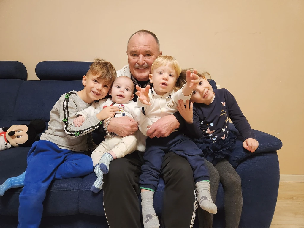 A boldog nagypapa (Fotó: Archív)