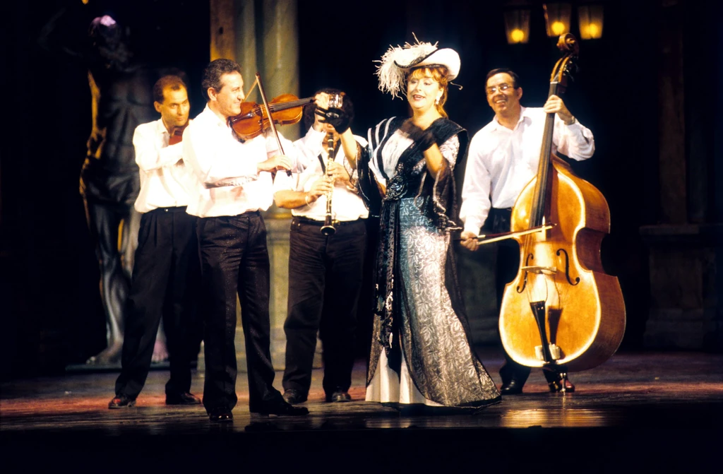 A Helló, Dolly! címszerepében a Győri Nemzeti Színházban (Fotó: Archív)