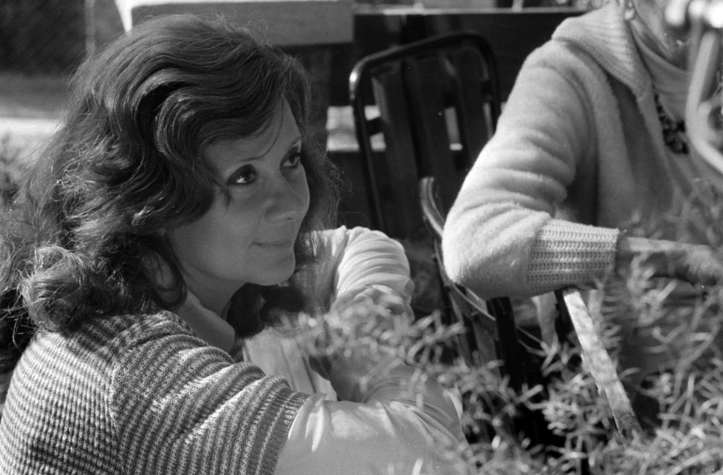 Ruttkai Éva nem akart tudomást venni a betegségéről és a közönség előtt sem akart gyengének látszani (Fotó: Fortepan/Szalay Zoltán)