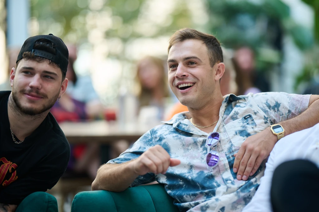 Kempf Zozo (jobbra) és Pető Brúnó (balra)  az Ázsia Expresszben is megmérette magát Fotó: Schumy Csaba