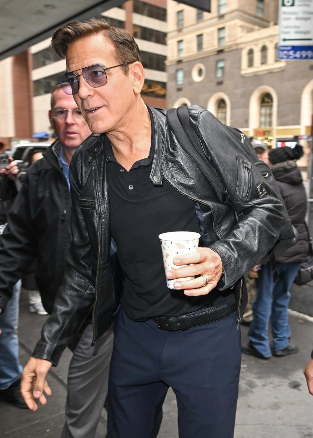 A szerep kedvéért festett hajjal