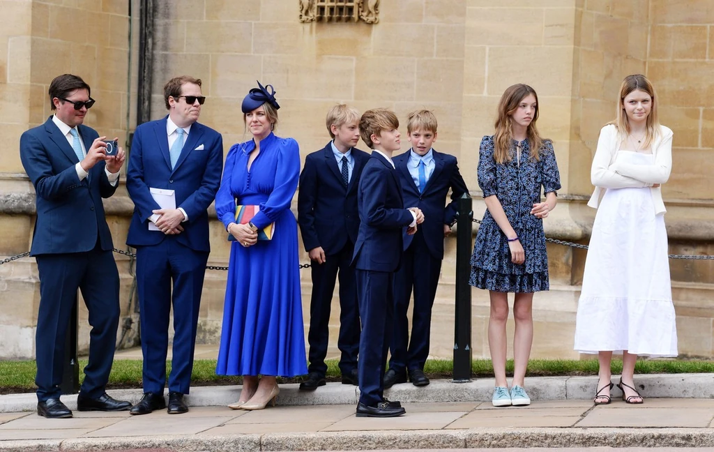 Kamilla gyerekei és unokái (Fotó: Profimedia)