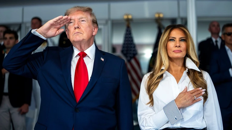 Melania Trump megszólalt a férje állítólagos szeretőjéről