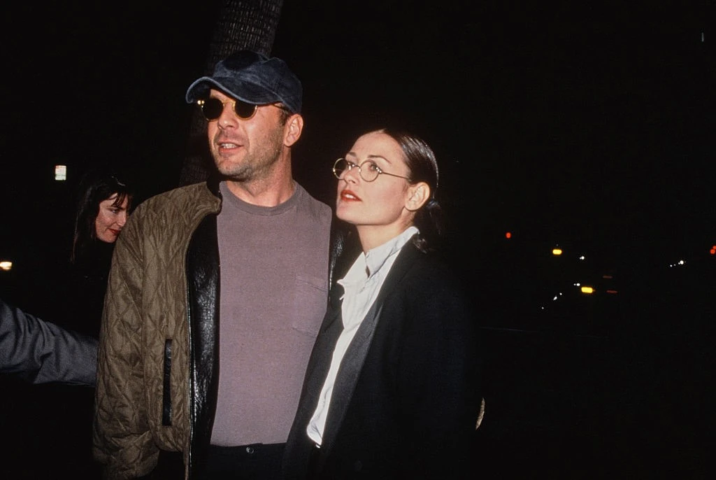 Bruce és Demi a 90-es évek óta egymás támaszai (Fotó: Getty Images)