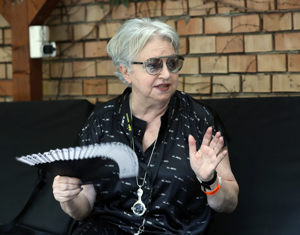 Szörényi Szabolcs özvegye, Rosta Mária (Fotó: Korponai Tamás/fotocentral.hu)