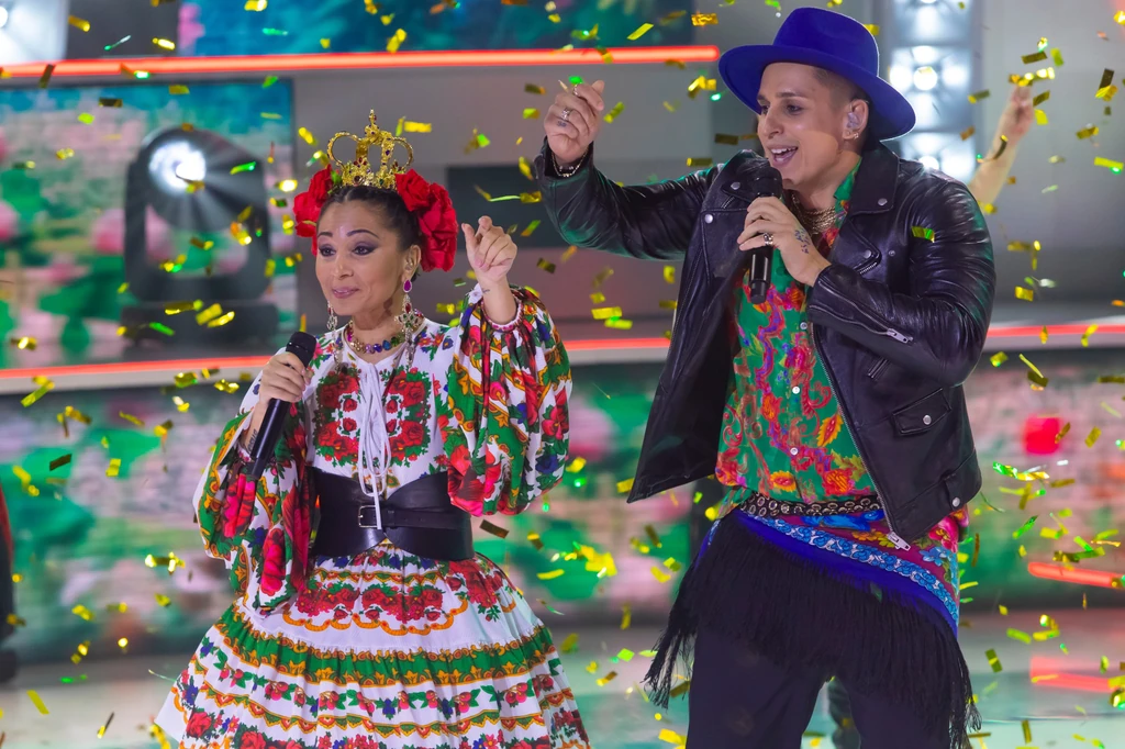 Nótár Mary és Aurelio a Sztárban Sztár All Stars színpadán (Fotó: TV2)