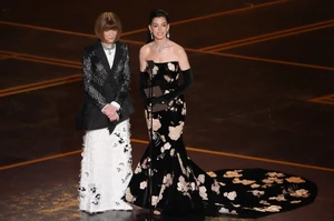 Anne Hathaway és Anna Wintour