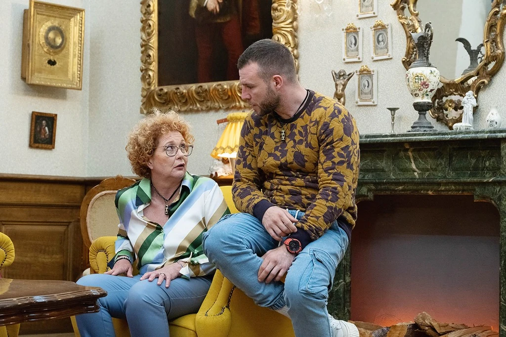 Molnár Áronnal Az Árulók – Gyilkosság a kastélyban második évadában (Fotó: RTL)