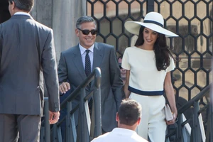 George és Amal Clooney