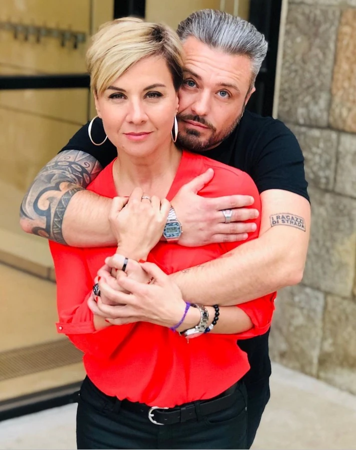 Bár Robertóval nem házasodtak össze, férjeként hivatkozik rá (Fotó: Archív)