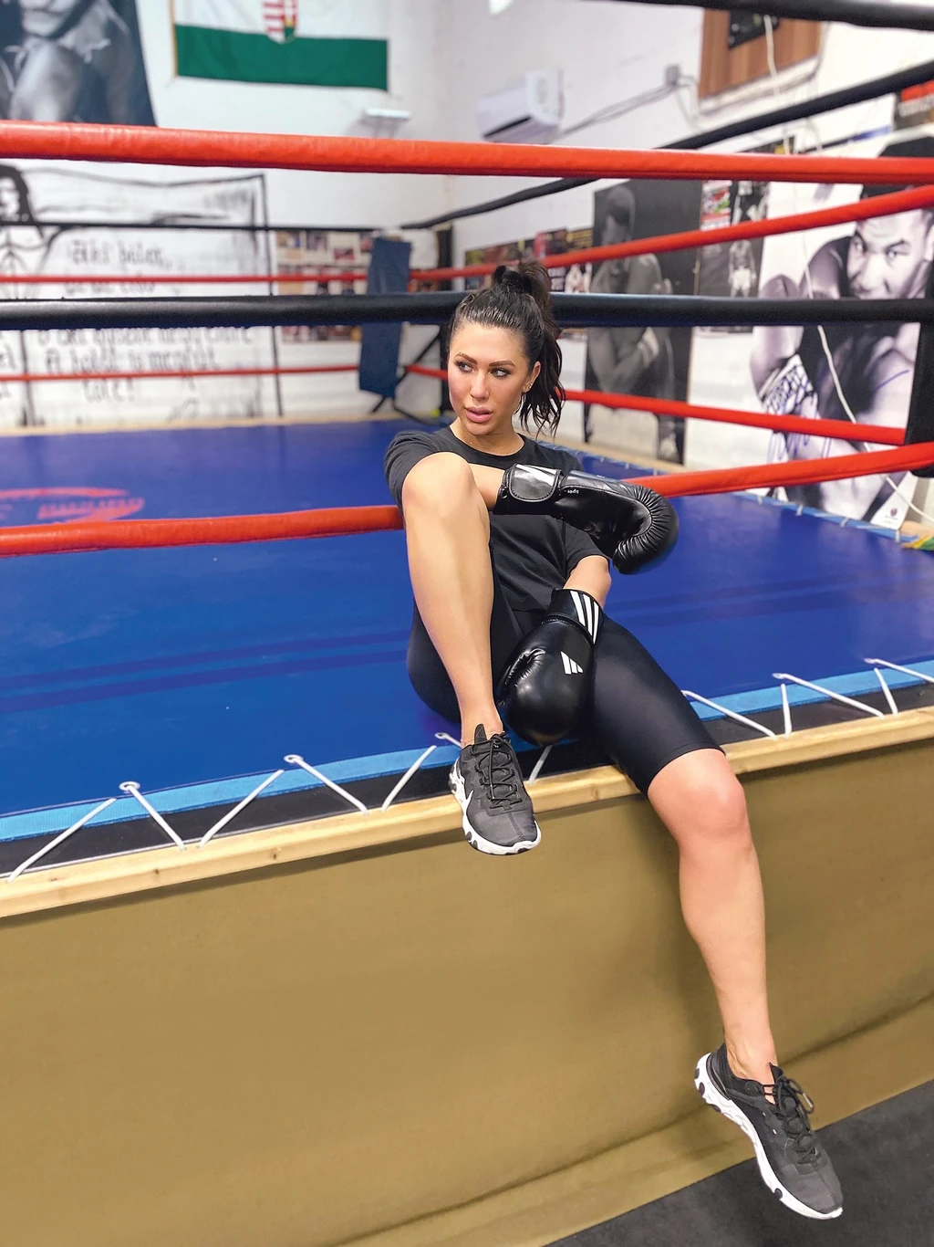 Csilla megfogadta: változtat az életmódján, rákapcsol az edzésekre, és megszabadul a feleslegtől, illetve a narancsbőrtől (Fotó: Archív)