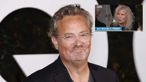 Matthew Perry es anyja