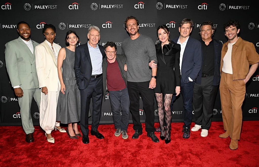 Fox a PaleyFesten Harrison Ford és Jason Segel között (Fotó: Getty Images)
