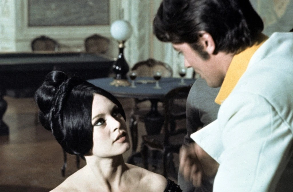 Bridget Bardot és Alain Delon a Különleges történetek című filmben (Fotó: Getty Images)