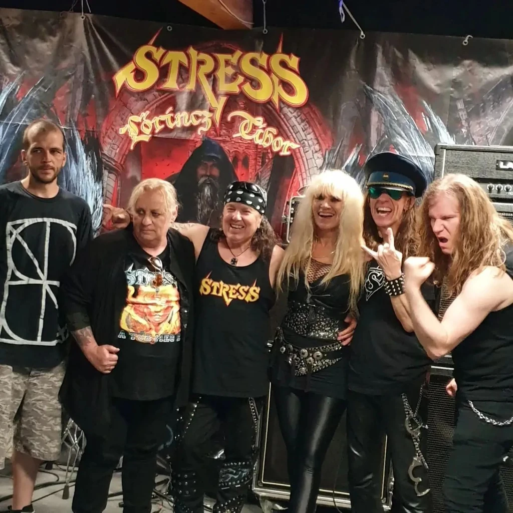 Bíró Ica és a Stress zenekar (Fotó: Facebook)