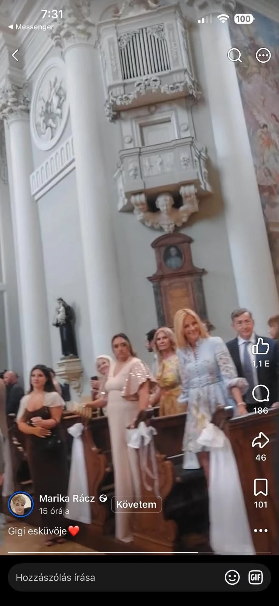 Egy nyilvánosan megosztott videó leplezte le, hogy Mészáros Lőrinc és Várkonyi Andrea is jelen volt az esküvőn