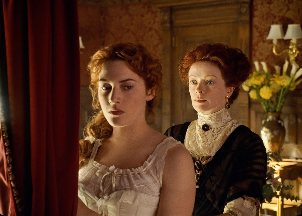 Frances a Titanicban Kate Winslettel