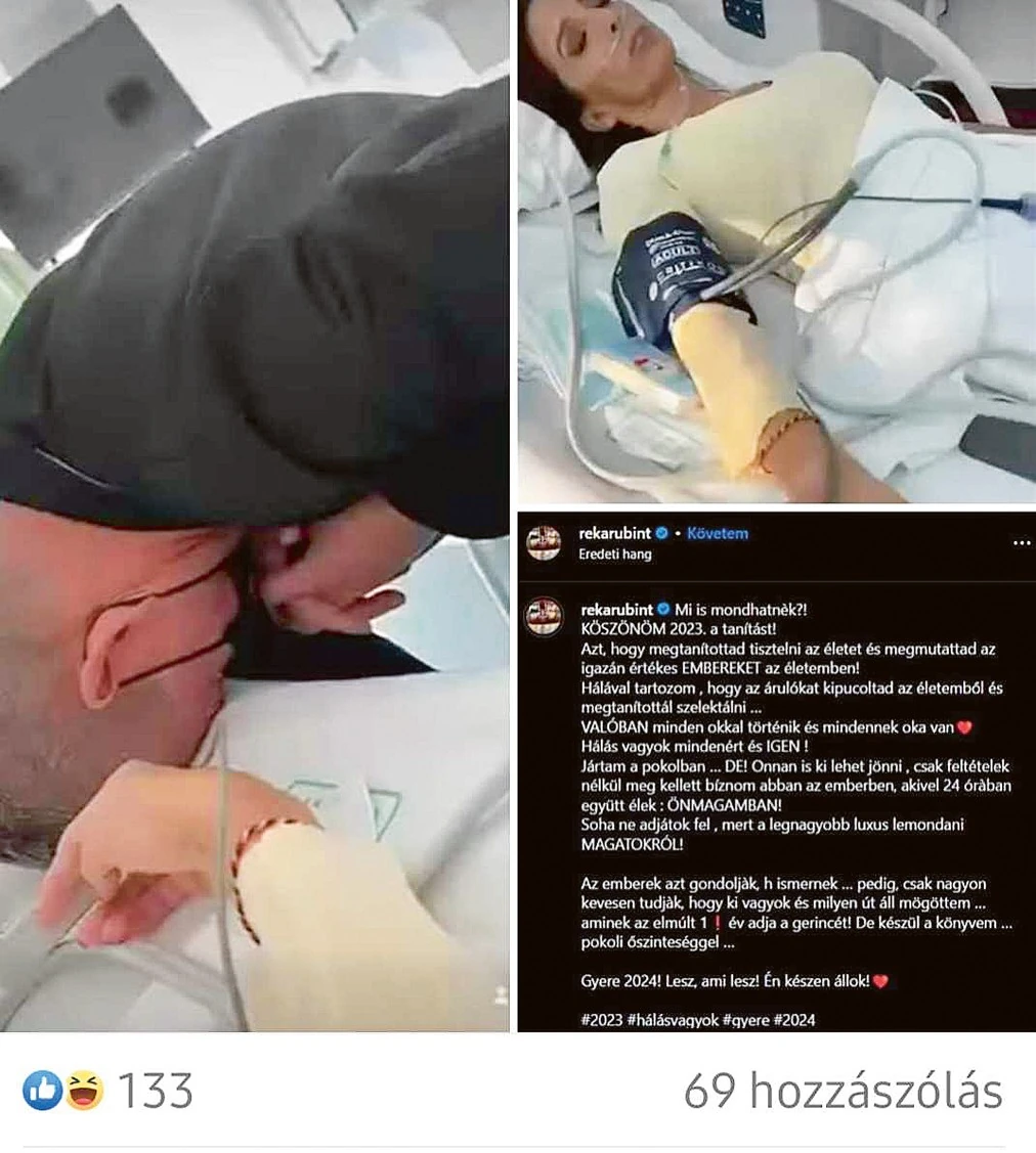 Ezekkel a sokat sejtető fotókkal búcsúzott az óévtől az édesanya (Fotók: Archív)