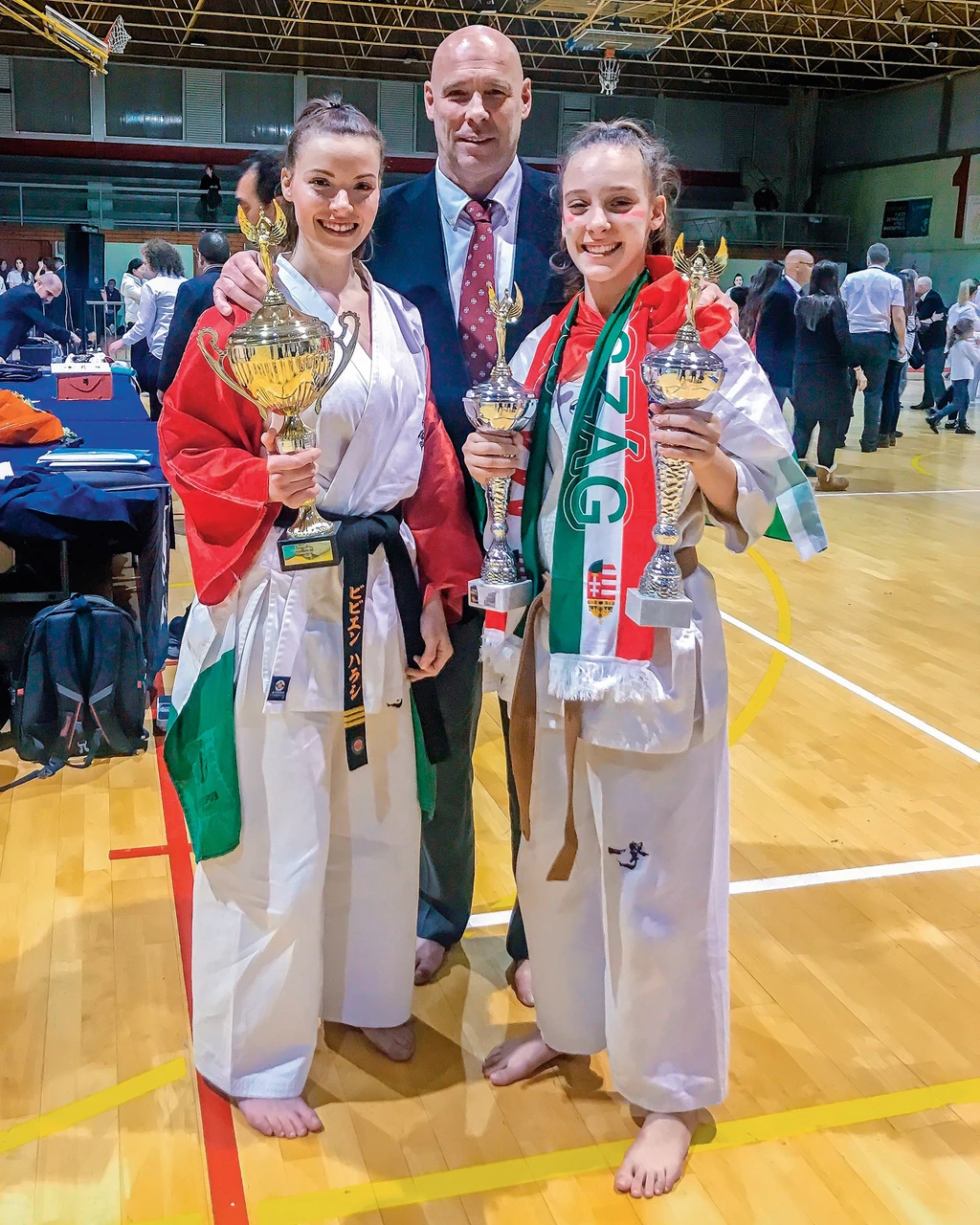 Apukájuk is a karatesport kiemelkedő alakja volt (Fotó: Archív)