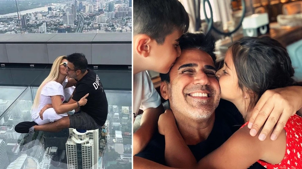 Feleségétől, Sibeltől két gyereke született