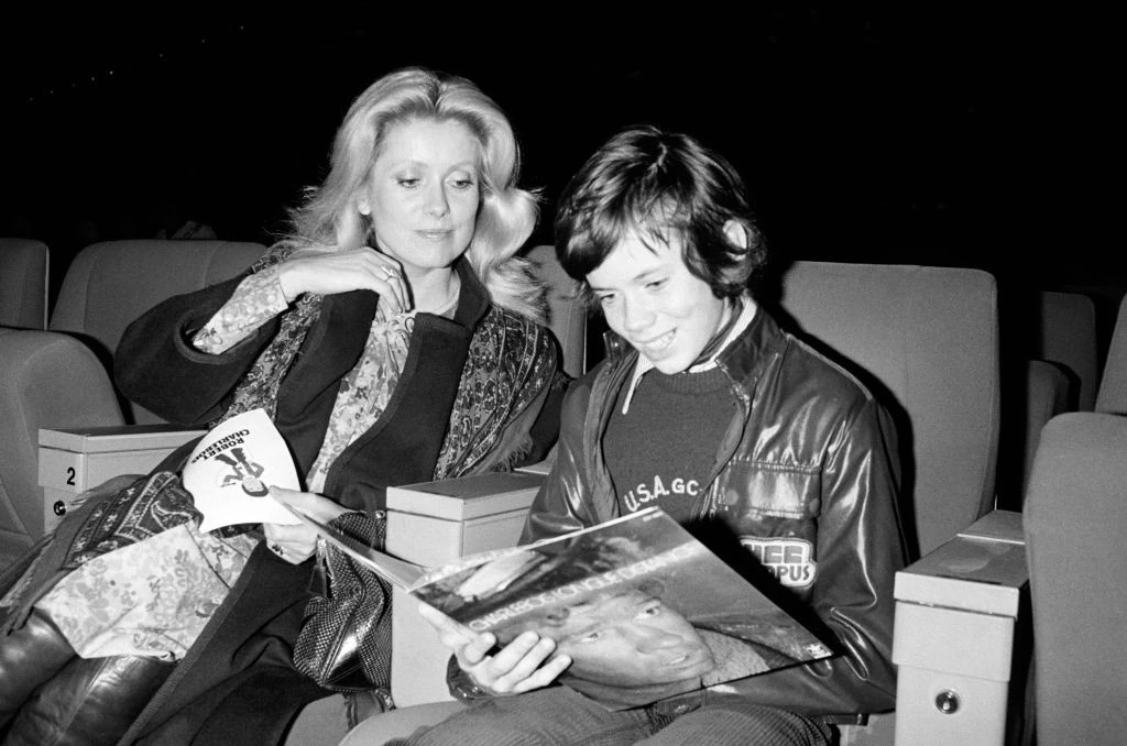 Catherine Deneuve és fia