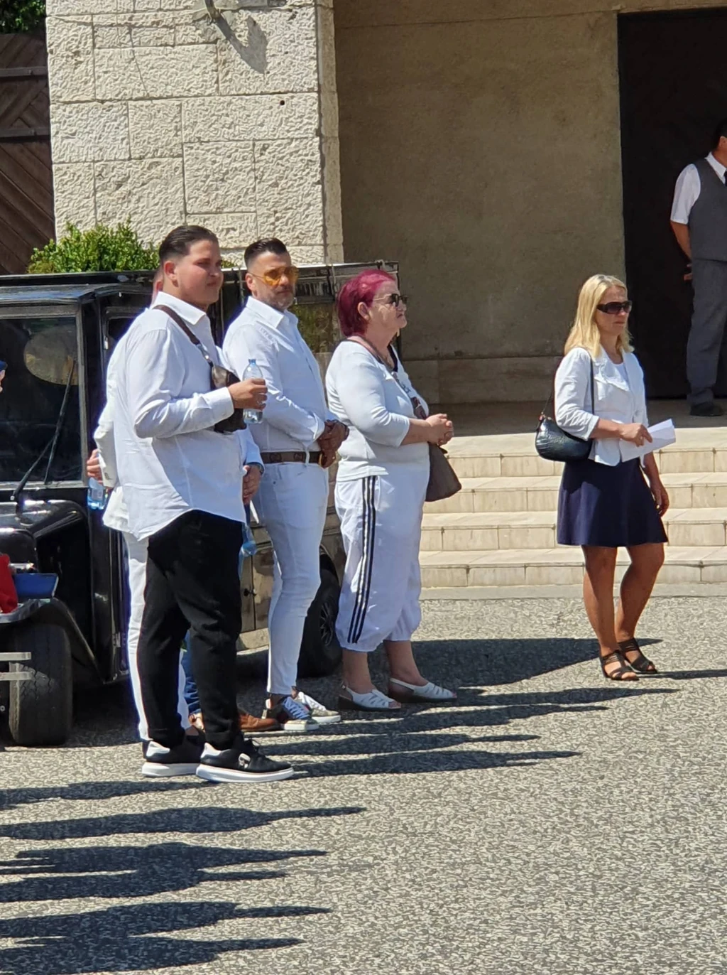 Kökény Attila is részt vesz a temetésen (Fotó: Ulicska Viktória)