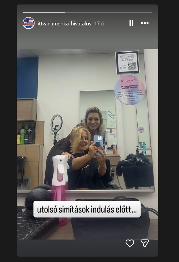 Gombos Edina egy ideig biztos nem jut el fodrászhoz. (Fotó: archív)