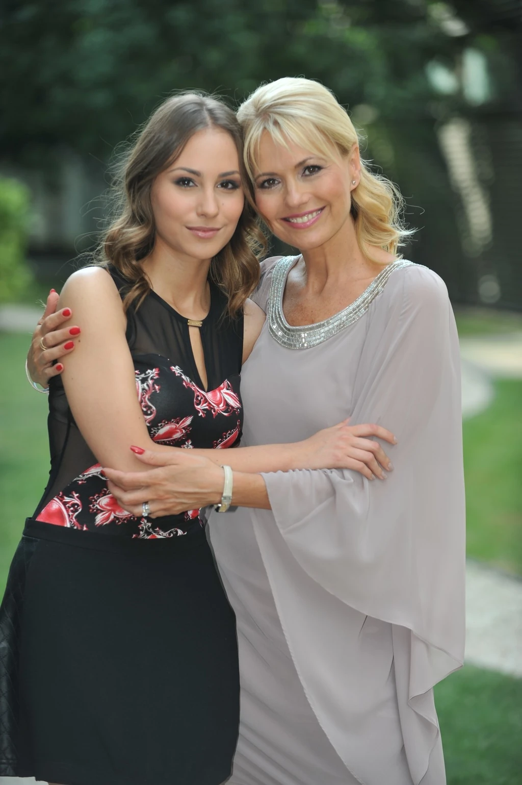 Bényi Ildikó és Fanni lánya