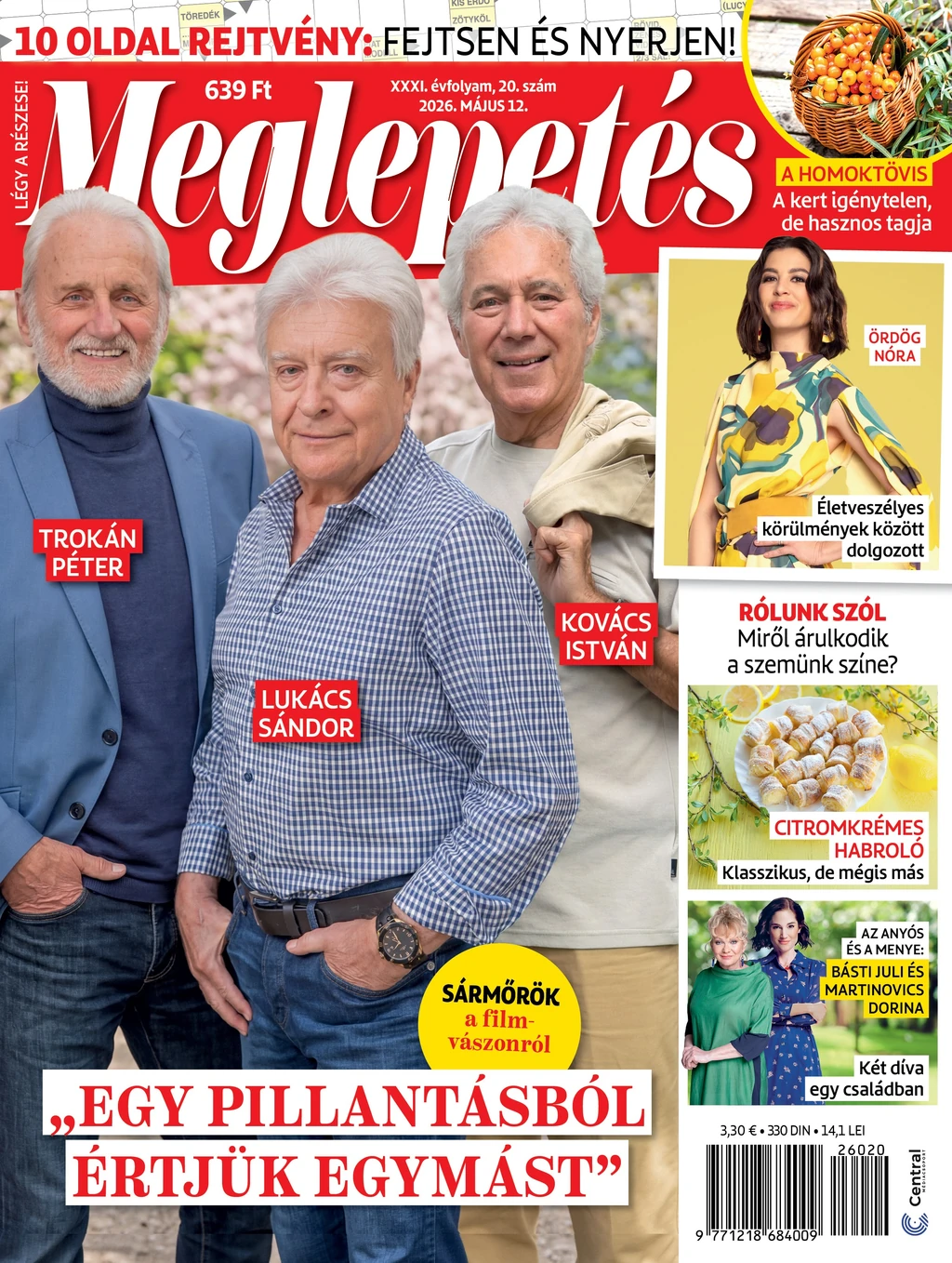A Meglepetés magazin legfrissebb számát keresse az újságárusoknál!