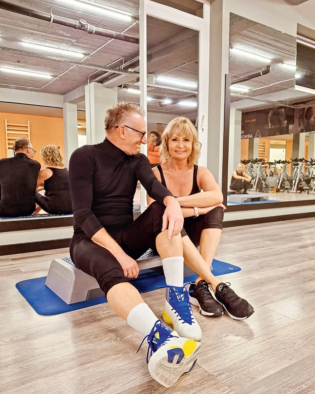 Edzőjével, Diószeghy Szilárddal