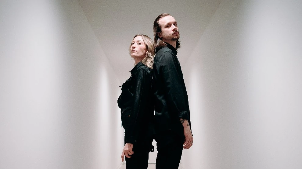 Párjával, Áron Andrással (Fotó: Archív)