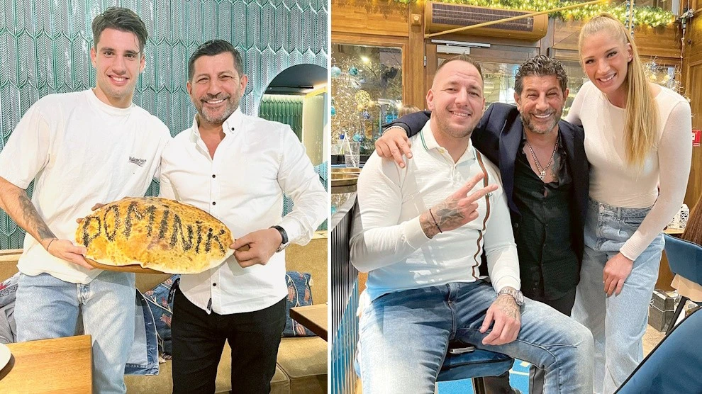 A sztárfocista Szoboszlai Dominik, valamint Curtis és barátnője is ott volt a megnyitón (Fotók: Archív)