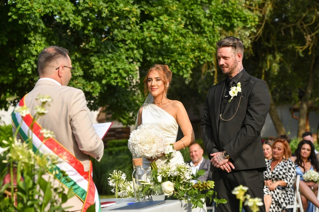 Deák Rebeka és Horváth Zsolt házassága ígéretesen indult Fotó: TV2/fotocentral.hu