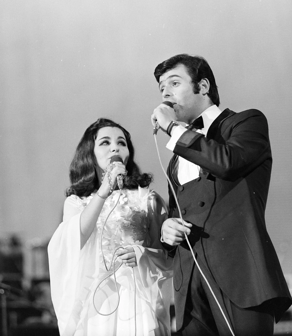 Szécsivel nem csak a színpadon voltak összhangban (Fotó: Fortepan/FŐFOTÓ)