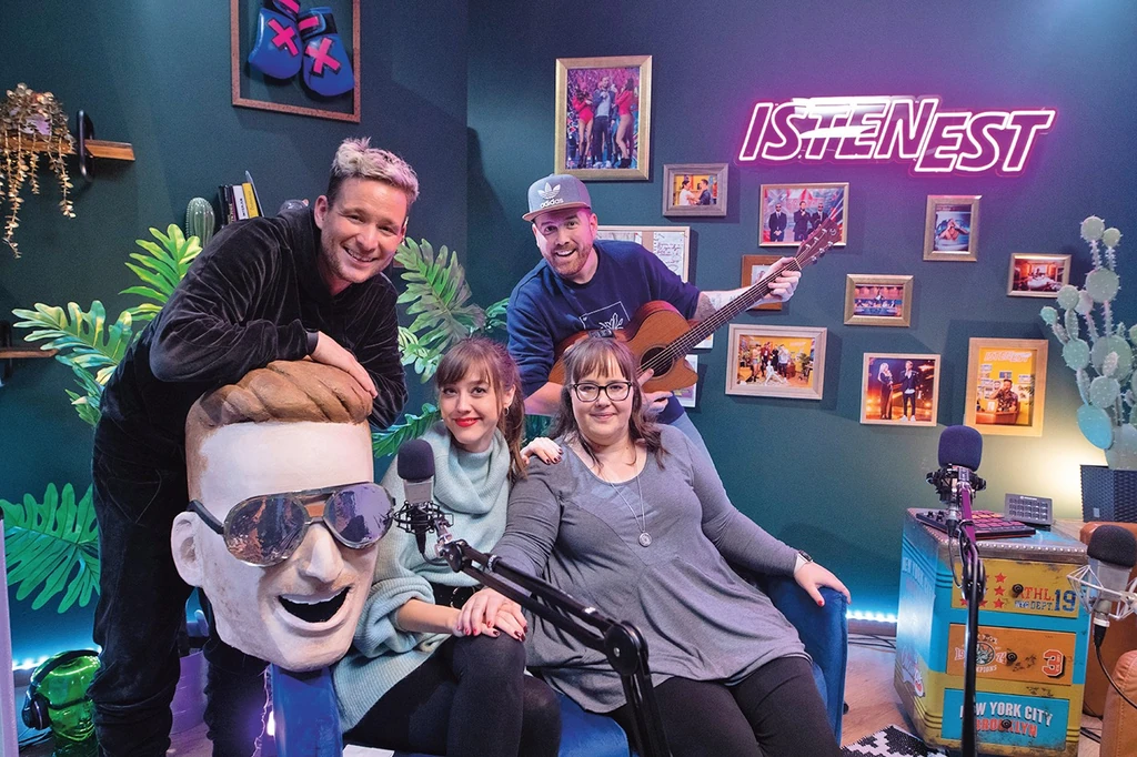 Istenes Bence YouTube-műsorának nézői imádják Fruzsit (Fotó: Archív)