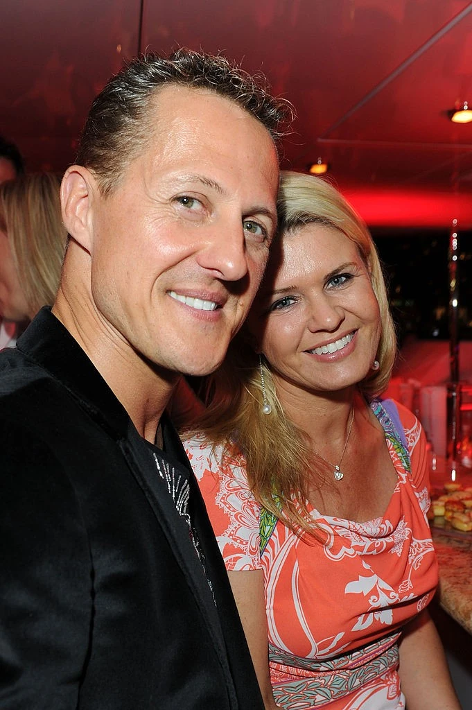 Corinna tényleg nemcsak jóban-rosszban is kitart Schumacher mellett (Fotó: Getty Images)