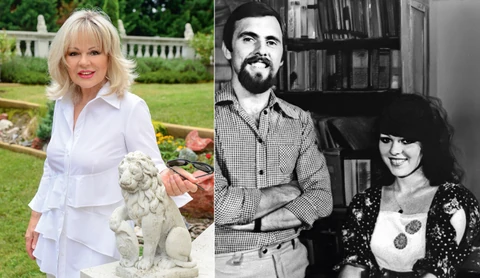 Balázs Klári és első férje