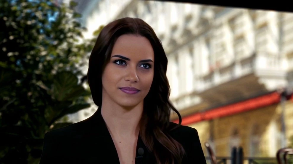 Bíró Ada, a Delta MI-műsorvezetője