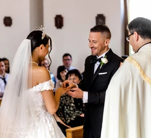 Evelin és Csaba három éve keltek egybe