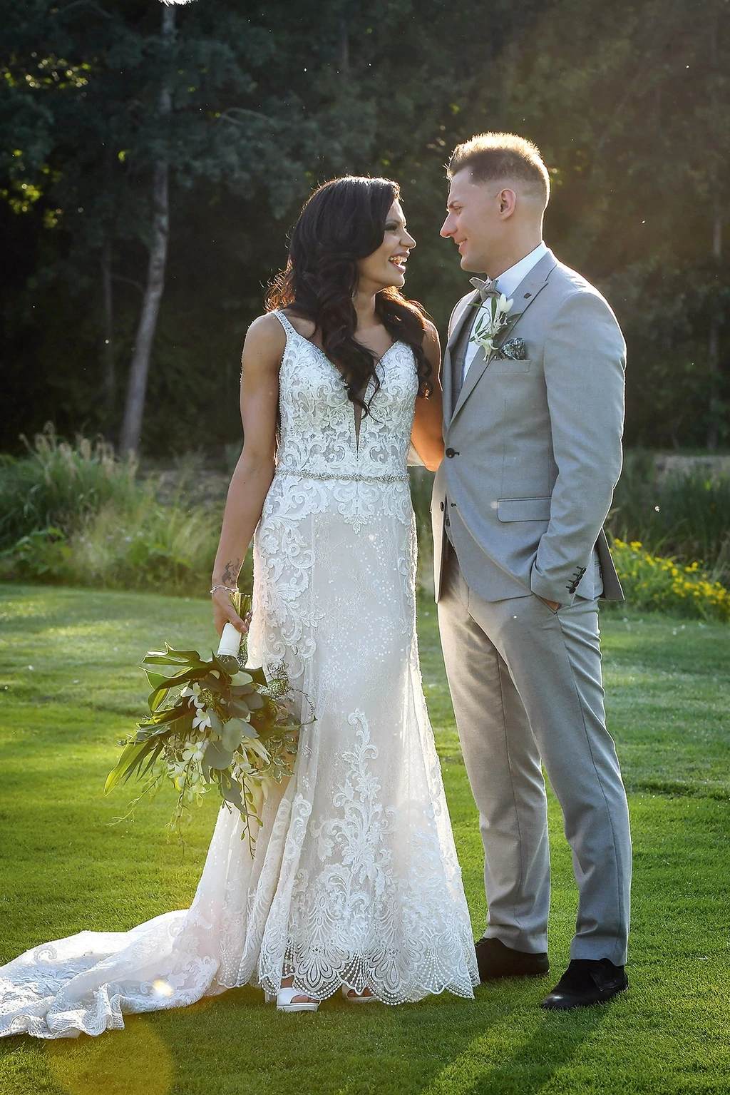 Házasság első látásra című párkapcsolati realityben Kabai Andrással (Fotó: TV2)