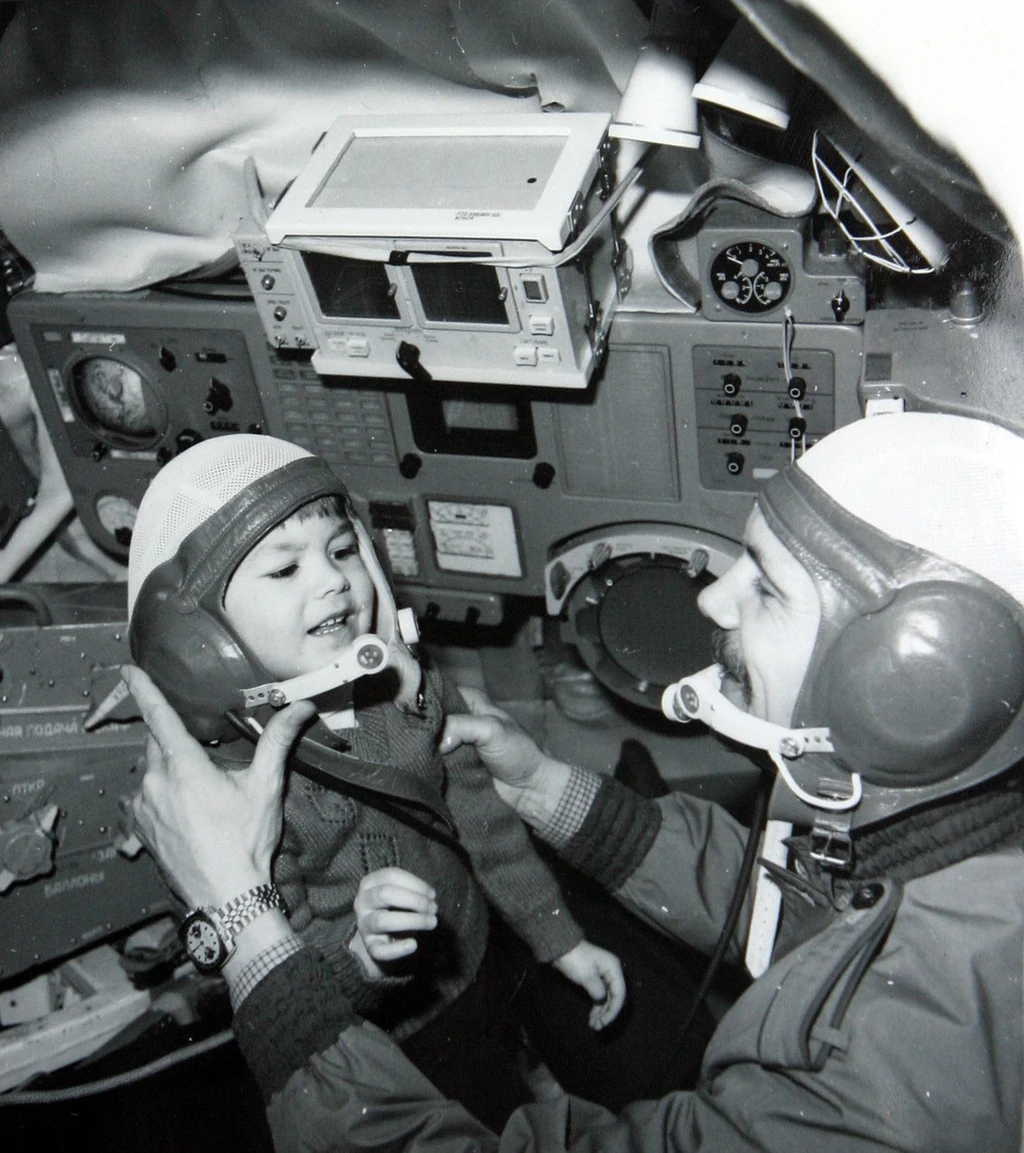 Kislányával, Aidával (Fotó: Archív)