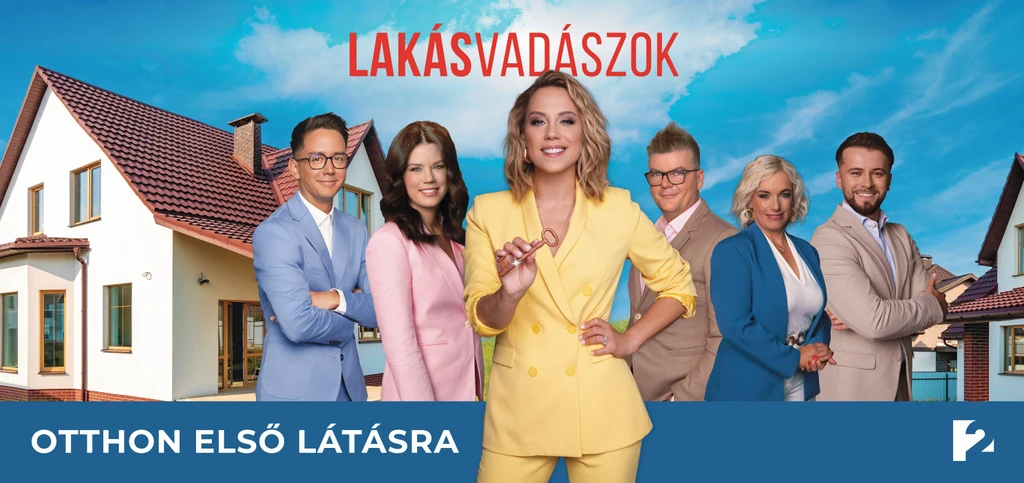 Lékai-Kiss Ramóna új műsora a Lakásvadászok (Fotó: TV2)