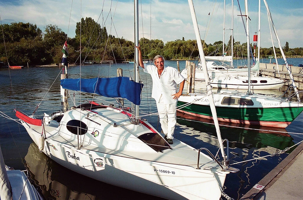Élete utolsó szakaszában sokat pihent a Balaton mellett
