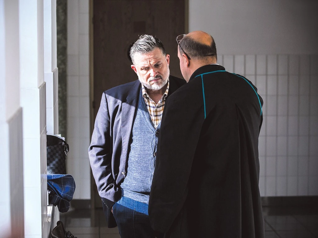 2018-ban az ügy egyik tárgyalásán (Fotó: Birton Szabolcs/fotocentral.hu)