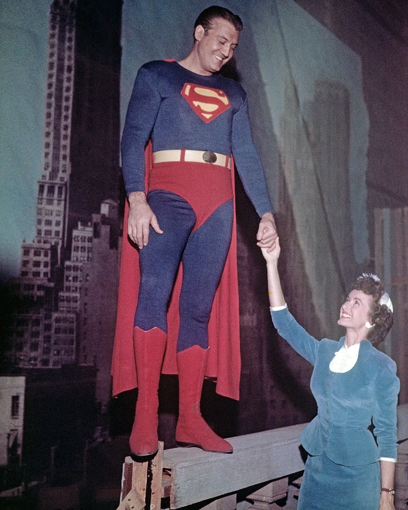 A Supermant alakító színész, George Reeves kora egyik legismertebb sztárja volt (Fotó: Getty Images)