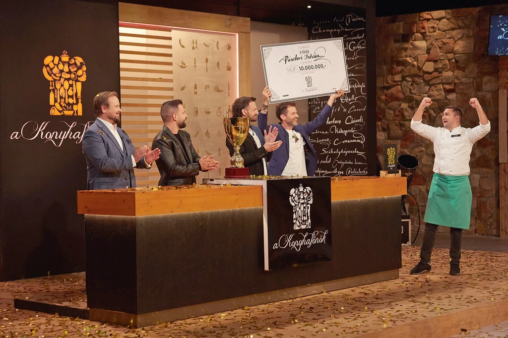 A pillanat, amikor megtudta, ő nyert