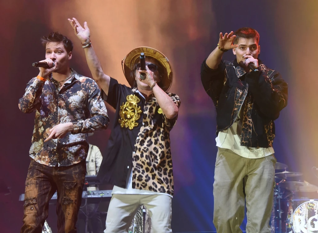 Marics Peti, Valkusz Milán és Szikora Róbert az R-Go Szilveszter bulijá (n. Fotó: Olajos Piroska/fotocentral.hu)