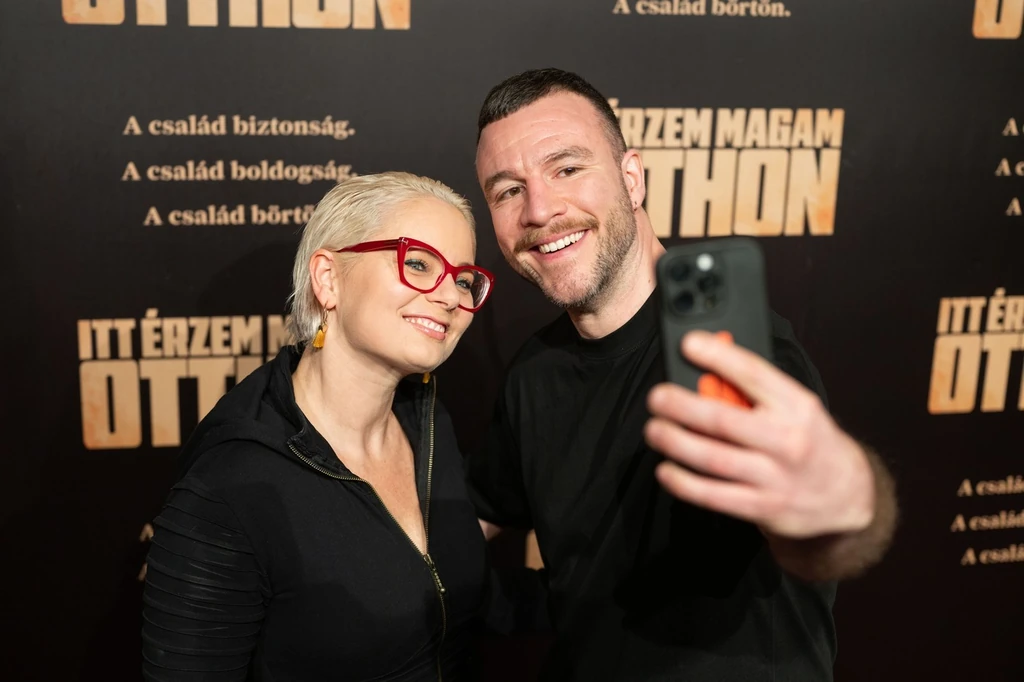 Molnár Áron a volt feleségével, Duda Évával a válás után is jóban maradtak (Fotó: Schumy Csaba/fotocentral.hu)